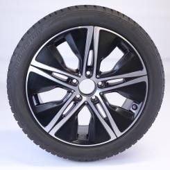 Ruota completa Alu Bridge/Blizzak LM001 cerchio a 5 razze 