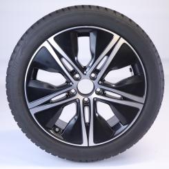 Ruota completa Alu Bridge/Blizzak LM001 cerchio a 5 razze 