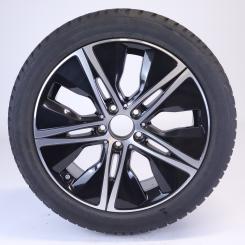 Ruota completa Alu Bridge/Blizzak LM001 cerchio a 5 razze 