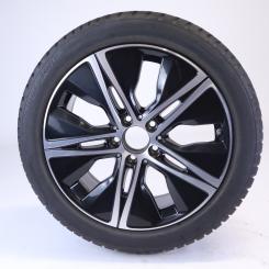 Ruota completa Alu Bridge/Blizzak LM001 cerchio a 5 razze 