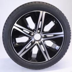 Ruota completa Alu Bridge/Blizzak LM001 cerchio a 5 razze 