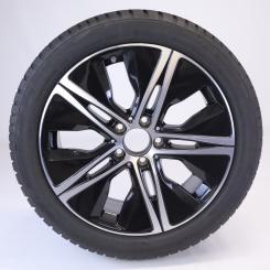 Ruota completa Alu Bridge/Blizzak LM001 cerchio a 5 razze 