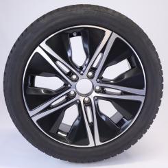 Ruota completa Alu Bridge/Blizzak LM001 cerchio a 5 razze 