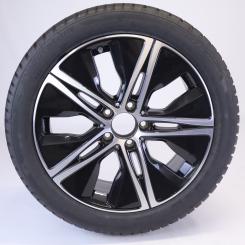 Ruota completa Alu Bridge/Blizzak LM001 cerchio a 5 razze 