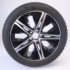 Ruota completa Alu Bridge/Blizzak LM001 cerchio a 5 razze 