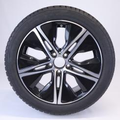 Ruota completa Alu Bridge/Blizzak LM001 cerchio a 5 razze 