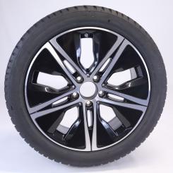 Ruota completa Alu Bridge/Blizzak LM001 cerchio a 5 razze 