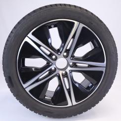Ruota completa Alu Bridge/Blizzak LM001 cerchio a 5 razze 