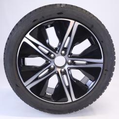 Ruota completa Alu Bridge/Blizzak LM001 cerchio a 5 razze 