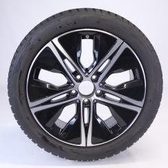 Ruota completa Alu Bridge/Blizzak LM001 cerchio a 5 razze 