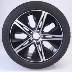 Ruota completa Alu Bridge/Blizzak LM001 cerchio a 5 razze 