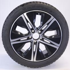 Ruota completa Alu Bridge/Blizzak LM001 cerchio a 5 razze 