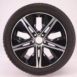 Ruota completa Alu Bridge/Blizzak LM001 cerchio a 5 razze 