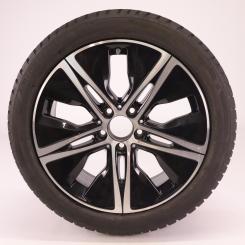 Ruota completa Alu Bridge/Blizzak LM001 cerchio a 5 razze 