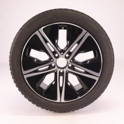 Ruota completa Alu Bridge/Blizzak LM001 cerchio a 5 razze 