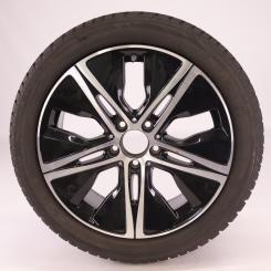 Ruota completa Alu Bridge/Blizzak LM001 cerchio a 5 razze 