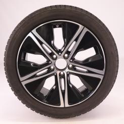 Ruota completa Alu Bridge/Blizzak LM001 cerchio a 5 razze 