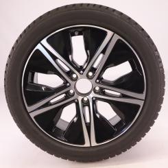 Ruota completa Alu Bridge/Blizzak LM001 cerchio a 5 razze 