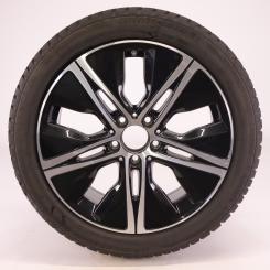 Ruota completa Alu Bridge/Blizzak LM001 cerchio a 5 razze 