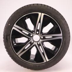 Ruota completa Alu Bridge/Blizzak LM001 cerchio a 5 razze 
