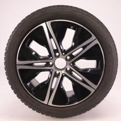 Ruota completa Alu Bridge/Blizzak LM001 cerchio a 5 razze 