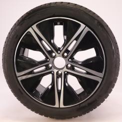 Ruota completa Alu Bridge/Blizzak LM001 cerchio a 5 razze 