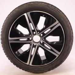 Ruota completa Alu Bridge/Blizzak LM001 cerchio a 5 razze 