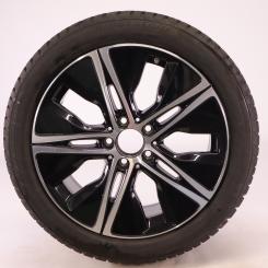 Ruota completa Alu Bridge/Blizzak LM001 cerchio a 5 razze 