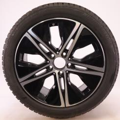 Ruota completa Alu Bridge/Blizzak LM001 cerchio a 5 razze 