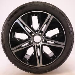 Ruota completa Alu Bridge/Blizzak LM001 cerchio a 5 razze 