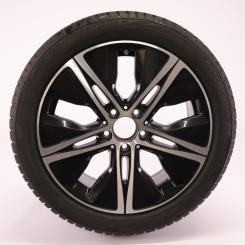 Ruota completa Alu Bridge/Blizzak LM001 cerchio a 5 razze 