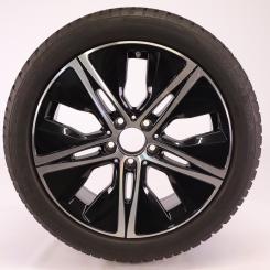Ruota completa Alu Bridge/Blizzak LM001 cerchio a 5 razze 
