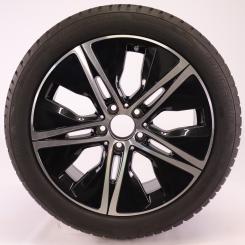 Ruota completa Alu Bridge/Blizzak LM001 cerchio a 5 razze 