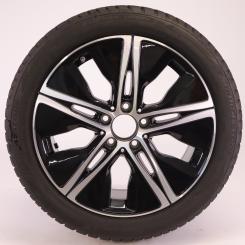Ruota completa Alu Bridge/Blizzak LM001 cerchio a 5 razze 