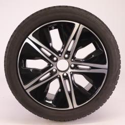 Ruota completa Alu Bridge/Blizzak LM001 cerchio a 5 razze 