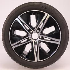 Ruota completa Alu Bridge/Blizzak LM001 cerchio a 5 razze 
