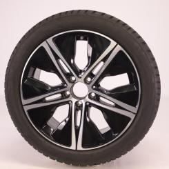 Ruota completa Alu Bridge/Blizzak LM001 cerchio a 5 razze 