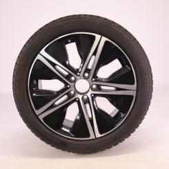 Ruota completa Alu Bridge/Blizzak LM001 cerchio a 5 razze 