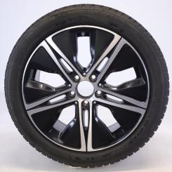 Ruota completa Alu Bridge/Blizzak LM001 cerchio a 5 razze 