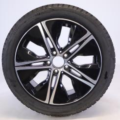 Ruota completa Alu Bridge/Blizzak LM001 cerchio a 5 razze 