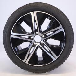 Ruota completa Alu Bridge/Blizzak LM001 cerchio a 5 razze 