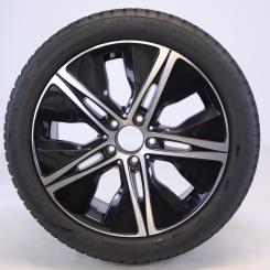 Ruota completa Alu Bridge/Blizzak LM001 cerchio a 5 razze 