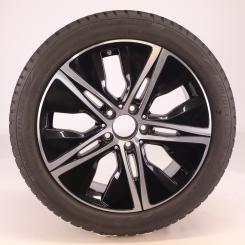 Ruota completa Alu Bridge/Blizzak LM001 cerchio a 5 razze 