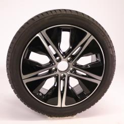 Wheel Package invernali in lega da 18 pollici con pneumatici Bridgestone per Classe B 247, CLA 118 e altri, Mercedes-Benz originale