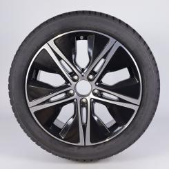 Wheel Package invernali in lega da 18 pollici con pneumatici Bridgestone per Classe B 247, CLA 118 e altri, Mercedes-Benz originale