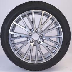 Ruota completa Alu Bridge/Blizzak LM001 cerchio a 5 razze 
