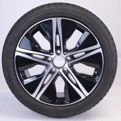 Ruota completa Alu Bridge/Blizzak LM001 cerchio a 5 razze 