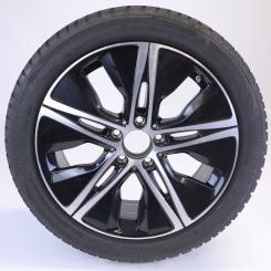 Ruota completa Alu Bridge/Blizzak LM001 cerchio a 5 razze 