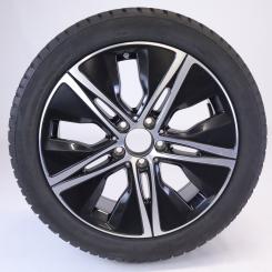 Ruota completa Alu Bridge/Blizzak LM001 cerchio a 5 razze 