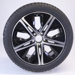 Ruota completa Alu Bridge/Blizzak LM001 cerchio a 5 razze 